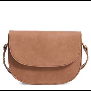 Sole Society faux leather shoulder bag
